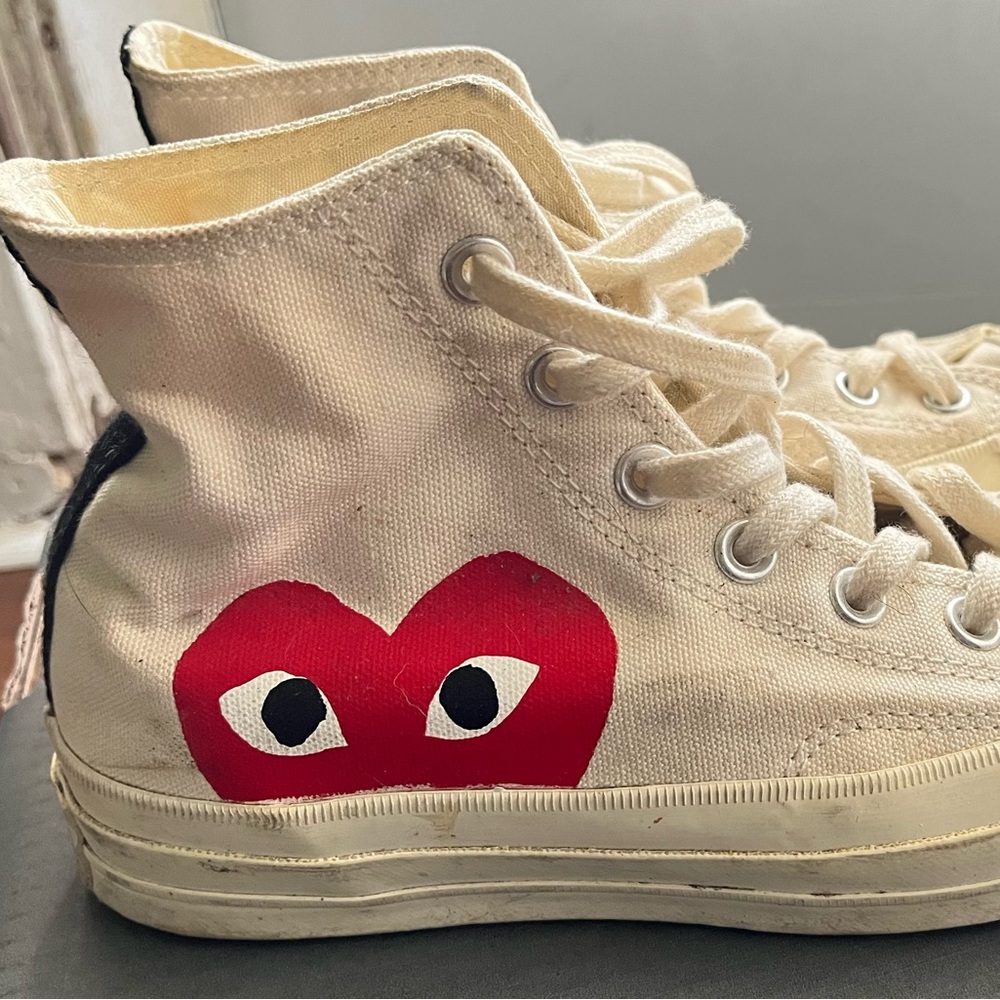 Comme des Garçons PLAY x Converse  worn 5 times